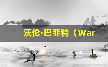 沃伦·巴菲特（WarrenBuffett）个人资料,沃伦·巴菲特（WarrenBuffett）简介