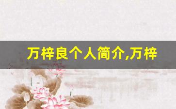 万梓良个人简介,万梓良作品介绍