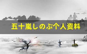 五十嵐しのぶ个人资料-作品