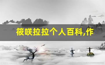 筱咲拉拉个人百科,作品资料