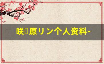 咲々原リン个人资料-作品
