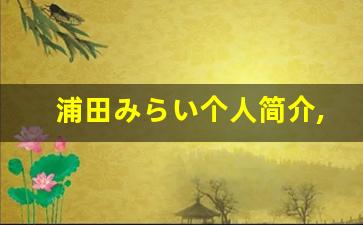 浦田みらい个人简介,浦田みらい作品大全