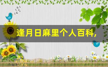 逢月日麻里个人百科,作品资料