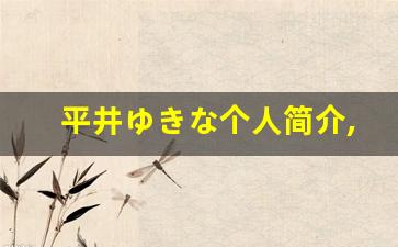 平井ゆきな个人简介,艺术作品