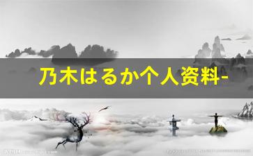 乃木はるか个人资料-作品