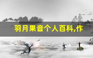 羽月果音个人百科,作品资料