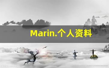 Marin.个人资料-作品