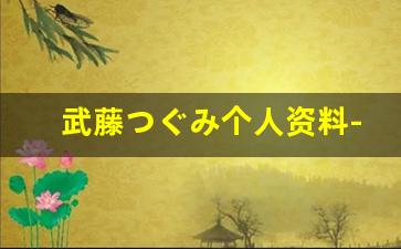 武藤つぐみ个人资料-作品