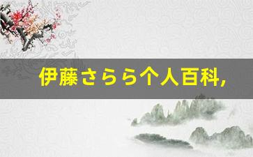 伊藤さらら个人百科,伊藤さらら作品大全