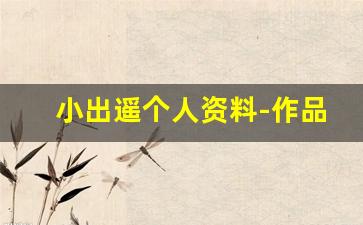 小出遥个人资料-作品