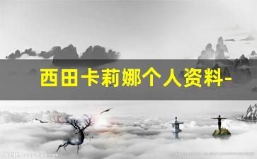 西田卡莉娜个人资料-作品