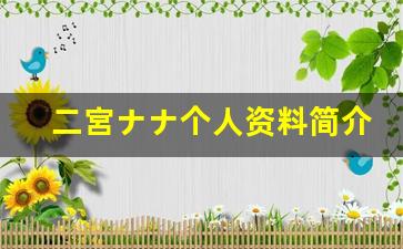 二宮ナナ个人资料简介,二宮ナナ作品大全