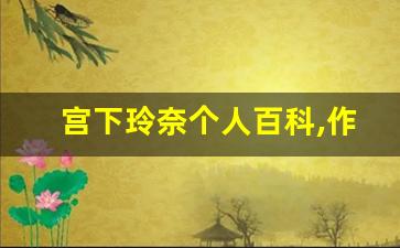 宫下玲奈个人百科,作品资料