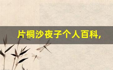 片桐沙夜子个人百科,片桐沙夜子作品大全