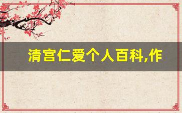 清宫仁爱个人百科,作品资料