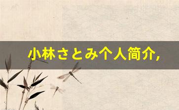 小林さとみ个人简介,小林さとみ作品大全