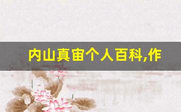 内山真宙个人百科,作品资料