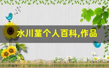 水川蓳个人百科,作品资料