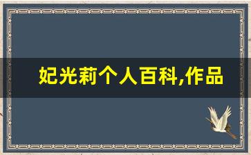 妃光莉个人百科,作品资料