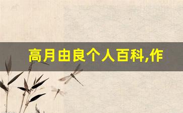 高月由良个人百科,作品资料