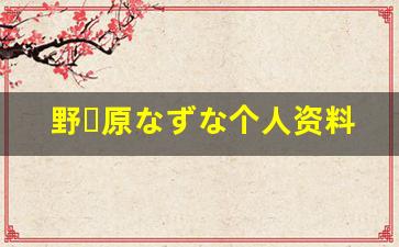 野々原なずな个人资料简介,野々原なずな作品大全