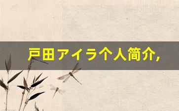 戸田アイラ个人简介,戸田アイラ作品大全