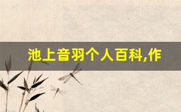 池上音羽个人百科,作品资料