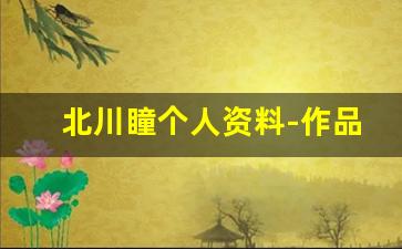北川瞳个人资料-作品