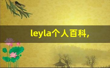 leyla个人百科,leyla作品大全
