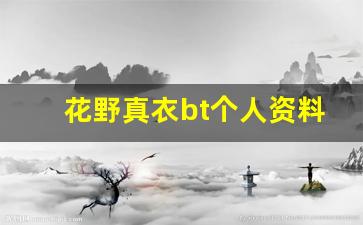 花野真衣bt个人资料,作品介绍