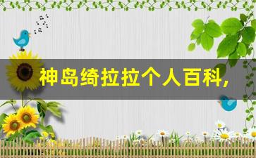 神岛绮拉拉个人百科,作品资料