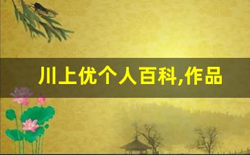 川上优个人百科,作品资料
