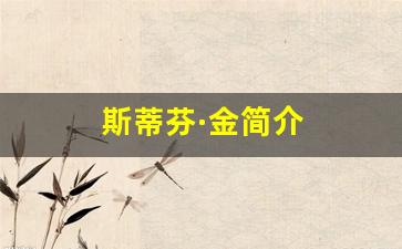 斯蒂芬·金简介